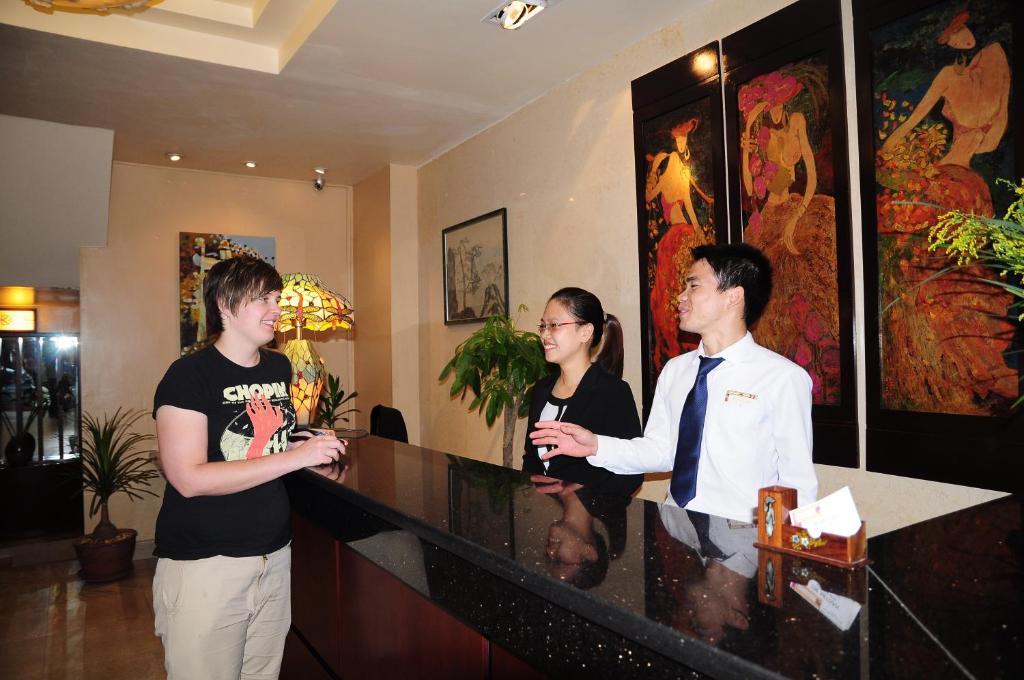 Artisan Boutique Hotel Hanoi Buitenkant foto