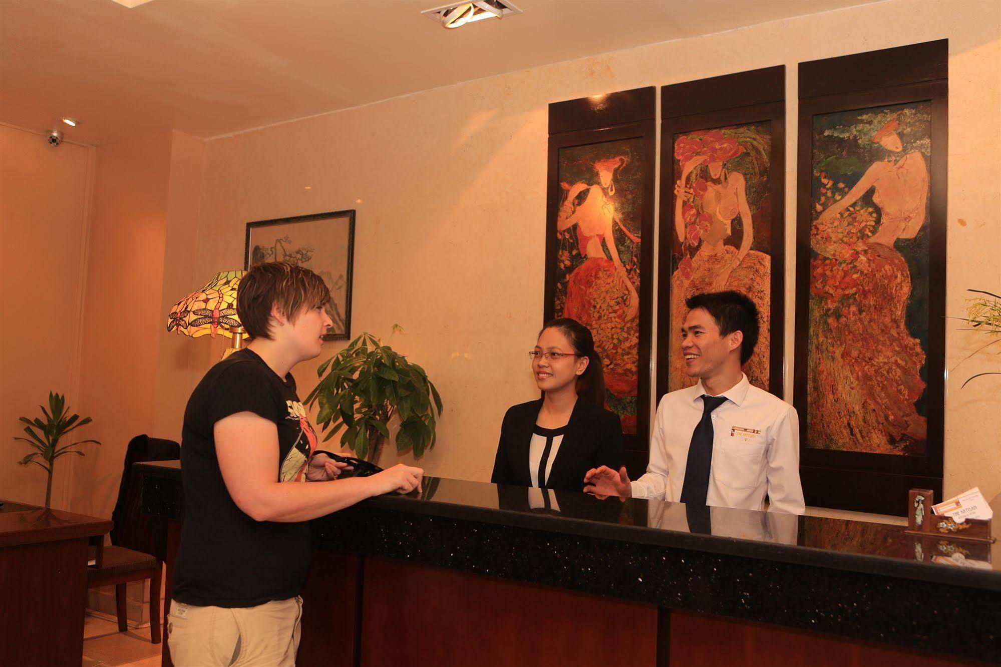 Artisan Boutique Hotel Hanoi Buitenkant foto